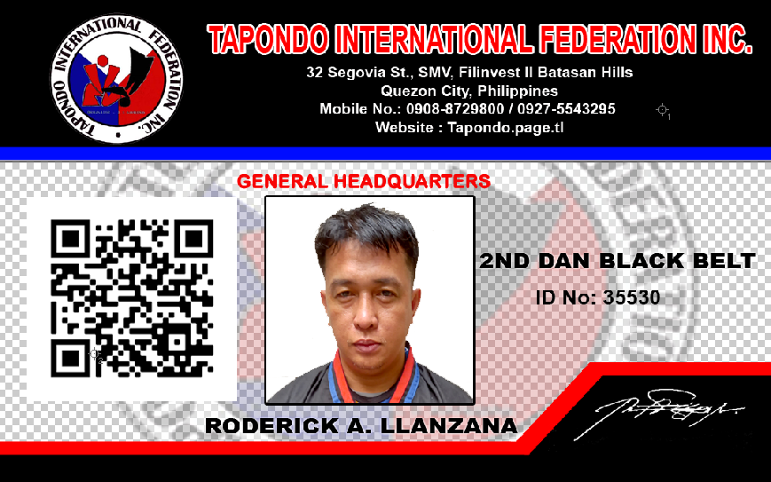 RODERICK A. LLANZANA